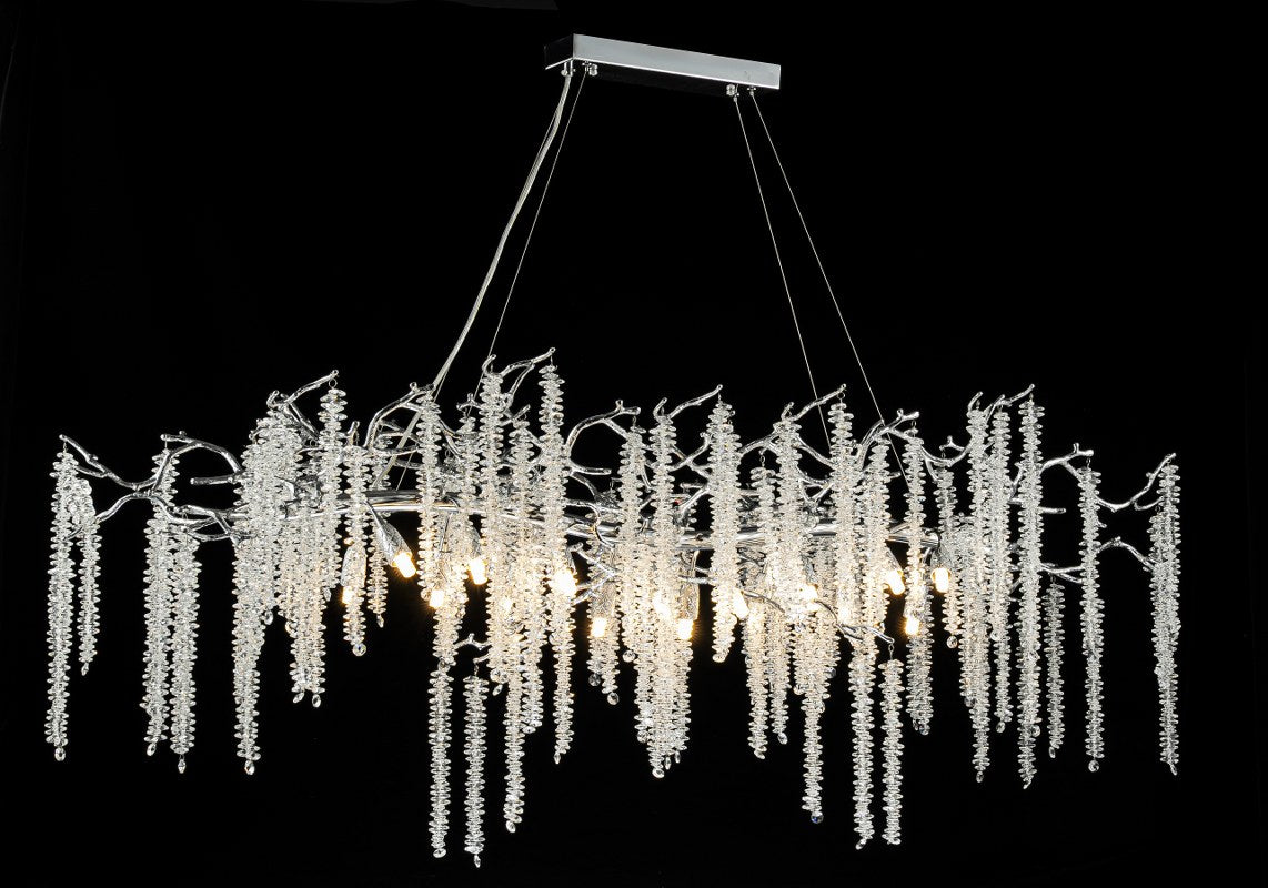 Lámpara de cristal GRAPEDROP - CLN1002-L140