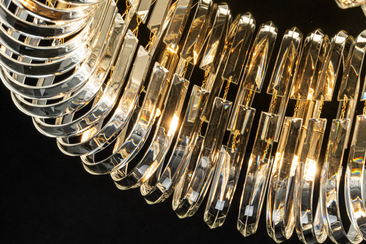 Plafonnier en verre CARV - CLN132-D60C