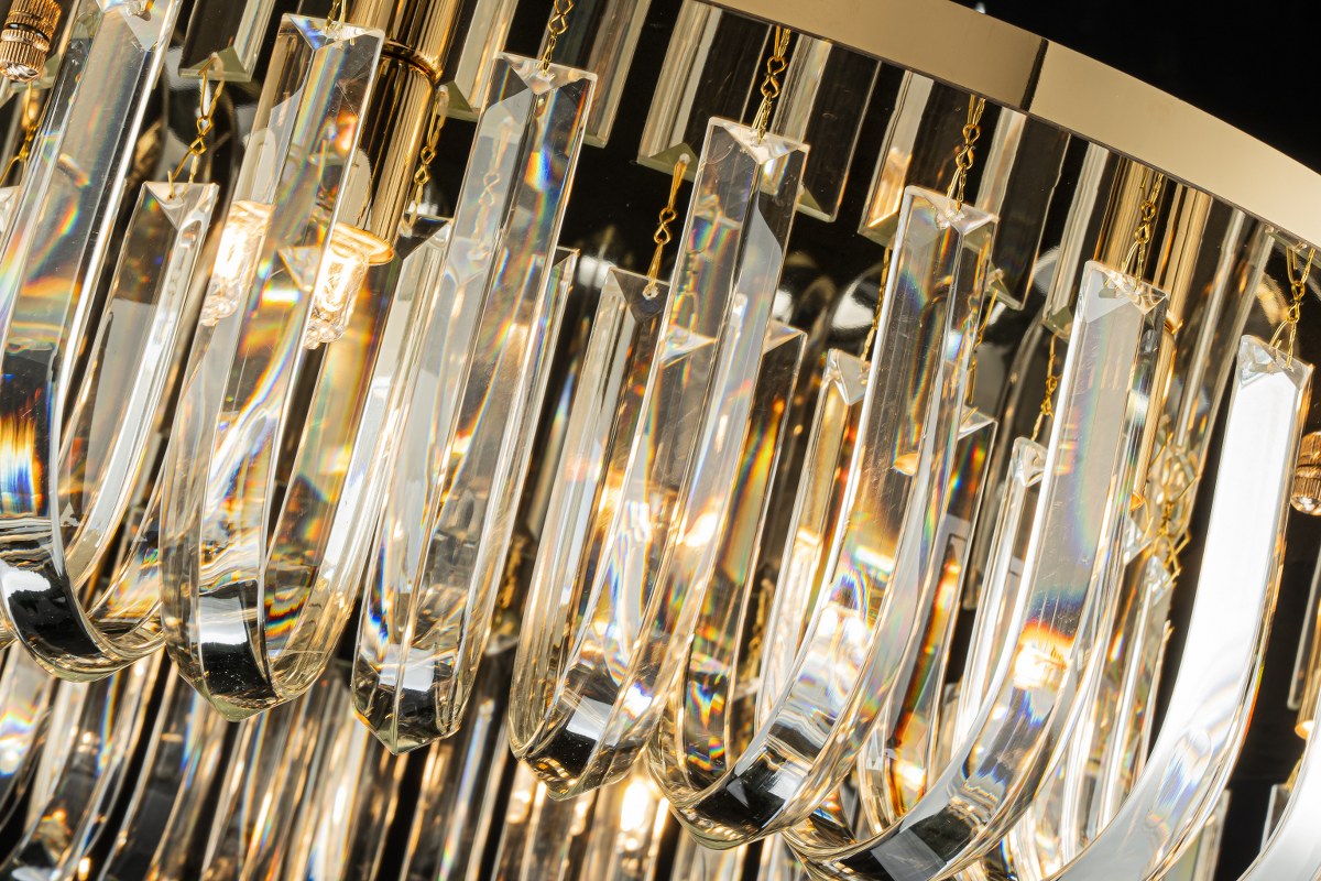 Plafonnier en verre CARV - CLN132-D60C