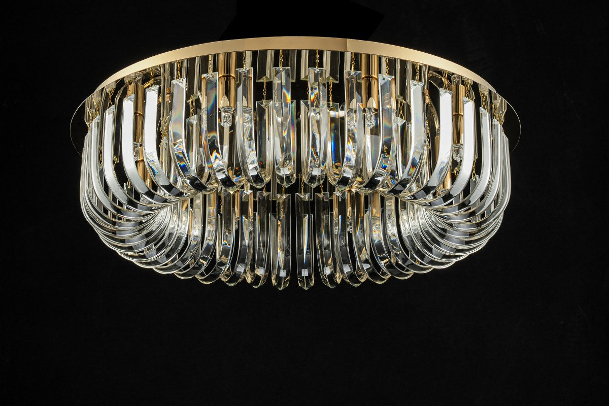 Plafonnier en verre CARV - CLN132-D60C