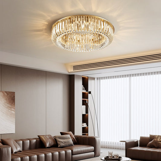 Lámpara techo de cristal CARV - CLN132-D80C