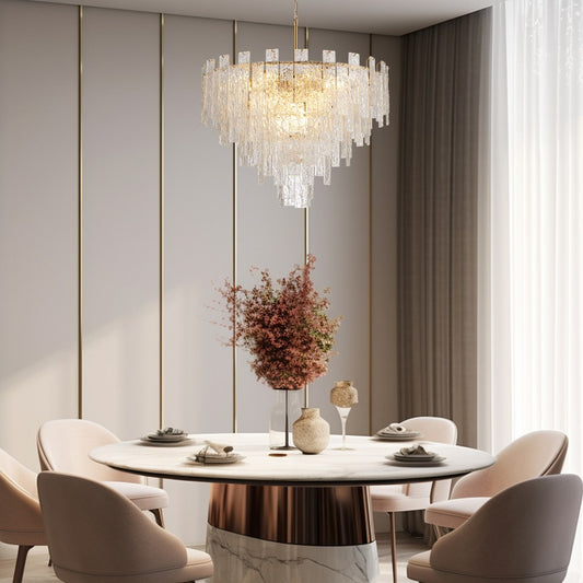 ICELUX Lampara colgante de cristal CLN133-D80