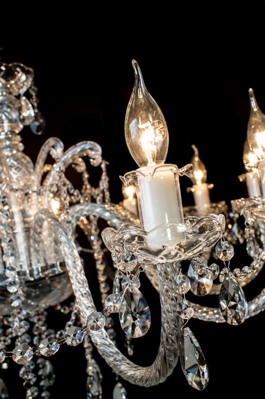 Lámpara arana de cristal NATALIE - LP104-12