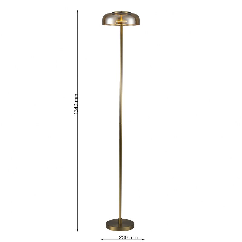 Lámpara de pie CYRUS - LP625-1F